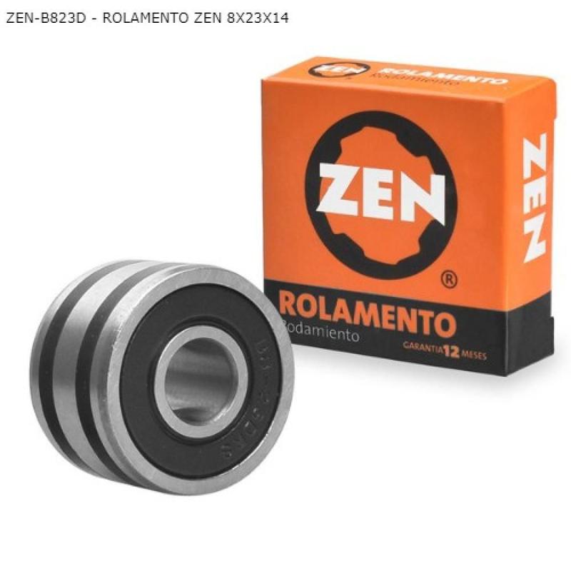 Rolamento B8-23D 8x23x14 Zen - Rolamento de Carro - Magazine Luiza